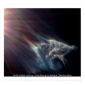 Star / Pleides star cluster starlight effect posters