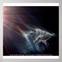 Star / Pleides star cluster starlight effect Print