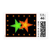 Star Postage Stamps by RedRider08 Star Postage Stamps