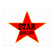 Star Quality Post Card