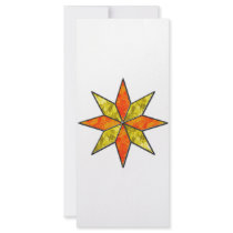 Star Customized Rack Card