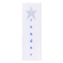 Star reader, bookmark cards business cards
