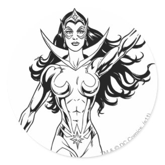 Star Sapphire 6 Round Stickers