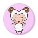 Star Sign Character - Aries magnets by onnoillustration Star Sign Character - Aries magnets
