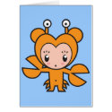 Star Sign Character - Cancer cards by onnoillustration Star Sign Character - Cancer cards