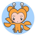 Star Sign Character - Cancer stickers