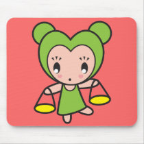 Star Sign Character - Libra mousepads