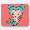 Star Sign Character - Pisces mousepads by onnoillustration Star Sign Character - Pisces mousepads