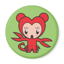 Star Sign Character - Scorpio magnets by onnoillustration Star Sign Character - Scorpio magnets