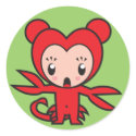 Star Sign Character - Scorpio stickers by onnoillustration Star Sign Character - Scorpio stickers