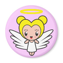 Star Sign Character - Virgo magnets by onnoillustration Star Sign Character - Virgo magnets