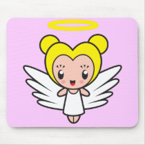 Star Sign Character - Virgo mousepads by onnoillustration Star Sign Character - Virgo mousepads