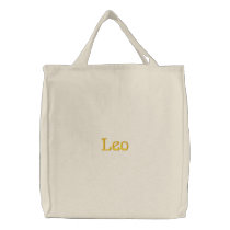 STAR SIGNS -LEO UK embroidered bags