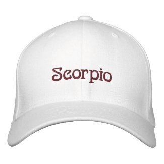 STAR SIGNS - SCORPIO UK embroideredhat
