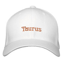 STAR SIGNS - TAURUS UK embroidered hats by thewildside STAR SIGNS - TAURUS UK embroidered hats