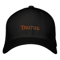 STAR SIGNS - TAURUS UK embroidered hats by thewildside STAR SIGNS - TAURUS UK embroidered hats