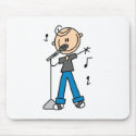 Star Singer On The Microphone Mousepad