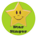 Star Singer Sticker