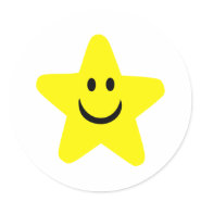 Star - Smile sticker