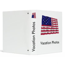 Star Spangled Banner 3 Ring Binder