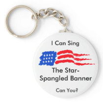 Star-Spangled Banner Keychain