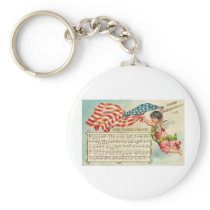 Star Spangled Banner Keychain