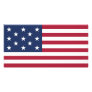 Star Spangled Banner With 13 Stars Customized Photo Card