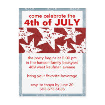 Star Spangled Invitation