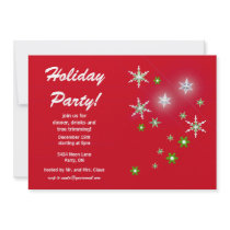 Star Sparkle Holiday Party invitations by xfinity7 Star Sparkle Holiday Party invitations