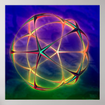 Star Sphere Posters
