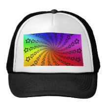 Star Spiral & Color Wheel: Hat