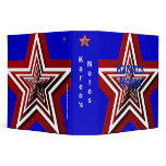 Star Stacked binder, personalize