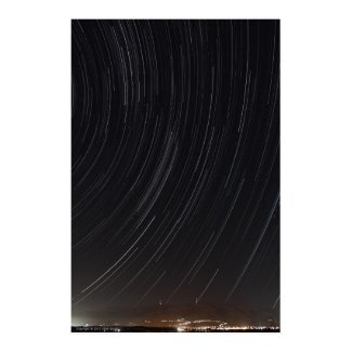 Star Streak 1 Poster print