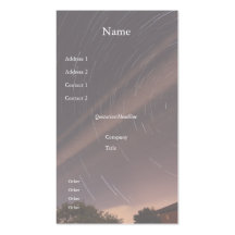 Star Streak 2 Business Card
