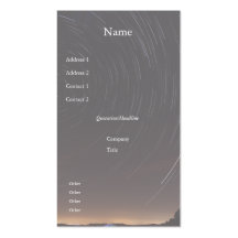 Star Streak 3 Business Card