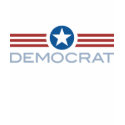 Star Stripes Democrat T-shirt by ProudPolitics Star Stripes Democrat T-shirt