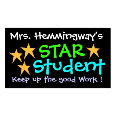 star student certificate by