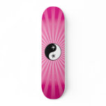 Star Sunburst Yin Yang Skateboard