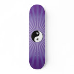 Star Sunburst Yin Yang Skateboard