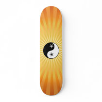 Star Sunburst Yin Yang SkateboardStar Sunburst Yin by sixteenthkid Star Sunburst Yin Yang SkateboardStar Sunburst Yin