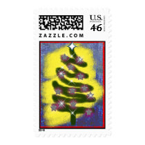 star tree postage stamps