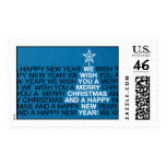 Star Tree Topper - Peacock stamps