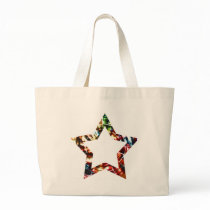 Star V5 - Sparkling Red Cosmic series bags by doonagiri Star V5 - Sparkling Red Cosmic series bags