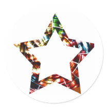 Star V5 - Sparkling Red Cosmic series stickers by doonagiri Star V5 - Sparkling Red Cosmic series stickers