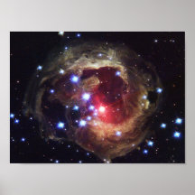 star V838 Monocerotis Print