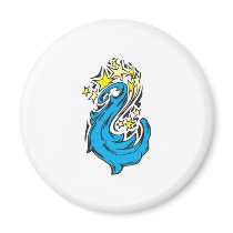 star waves tattoo design magnets