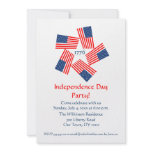 Star with US Flags Announcement