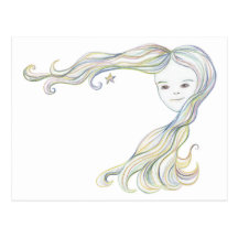 Star Woman Post Cards