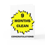 Starburst 9 Months clean cards