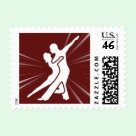 Starburst Art of Dance Postage